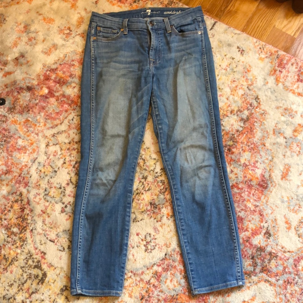 7 for all mankind ankle jeans
